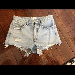 Agolde Parker jean shorts